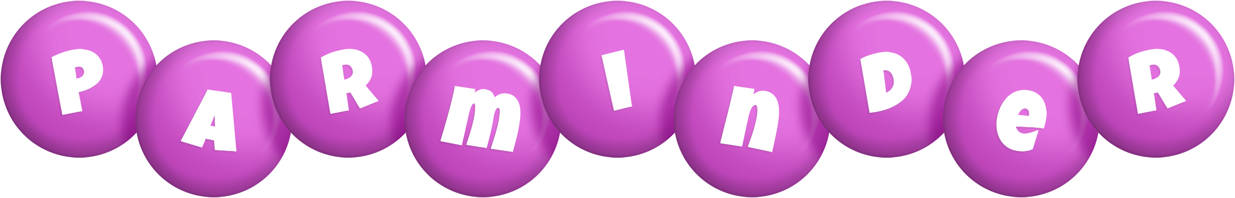Parminder candy-purple logo