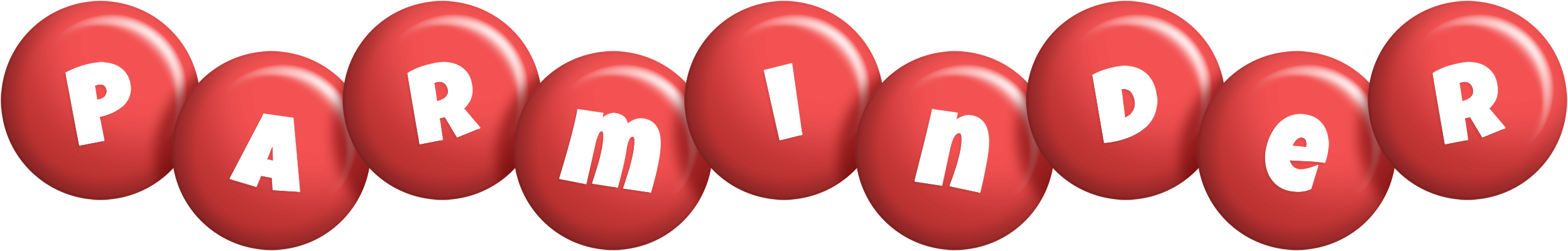 Parminder candy-red logo
