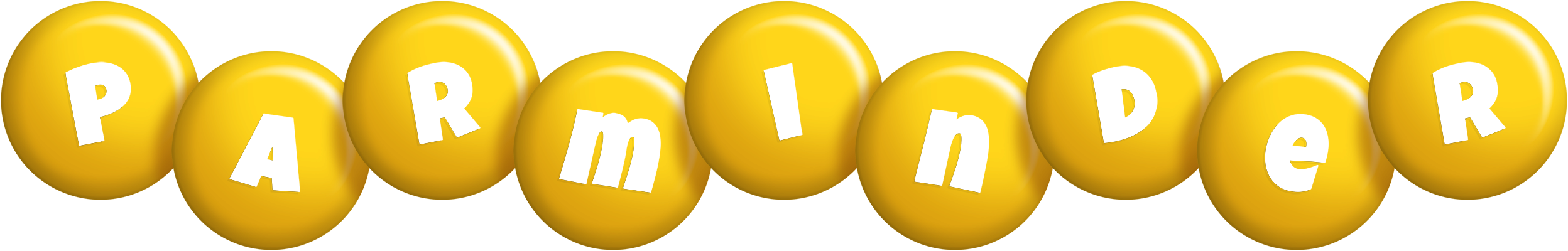 Parminder candy-yellow logo