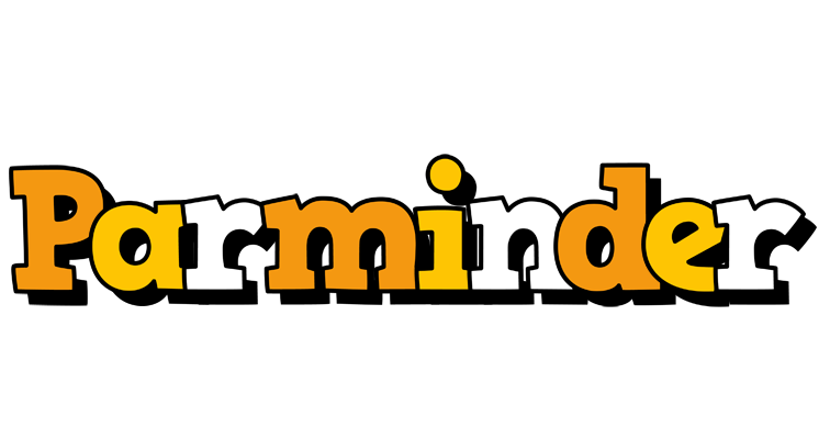 Parminder cartoon logo