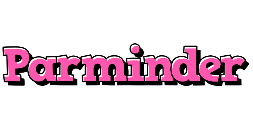 Parminder girlish logo