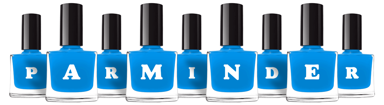 Parminder glossy logo