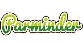 Parminder golfing logo