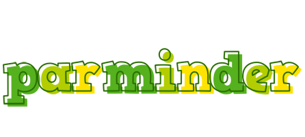 Parminder juice logo