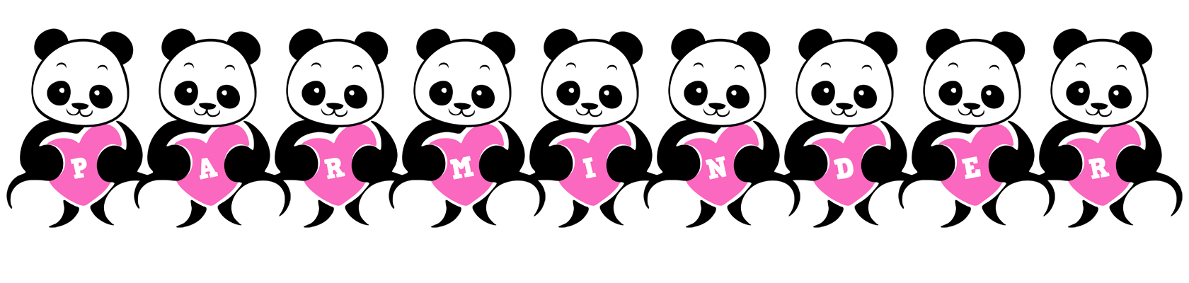 Parminder love-panda logo