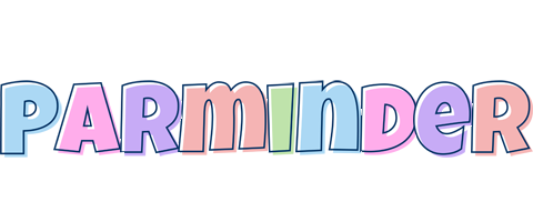 Parminder pastel logo