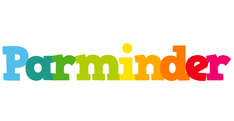Parminder rainbows logo