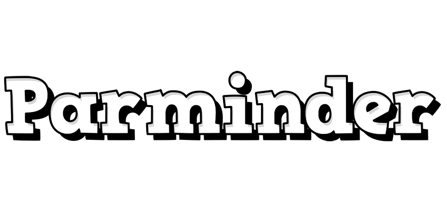 Parminder snowing logo