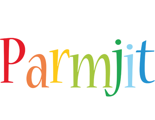 Parmjit birthday logo