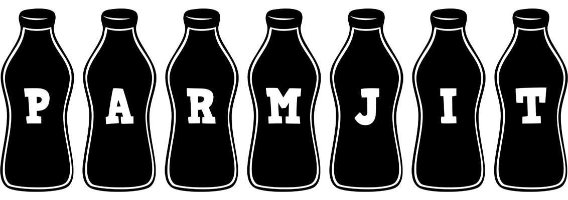 Parmjit bottle logo