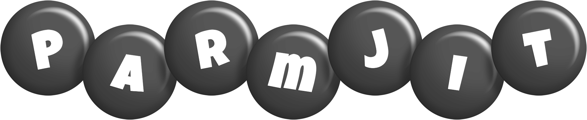 Parmjit candy-black logo