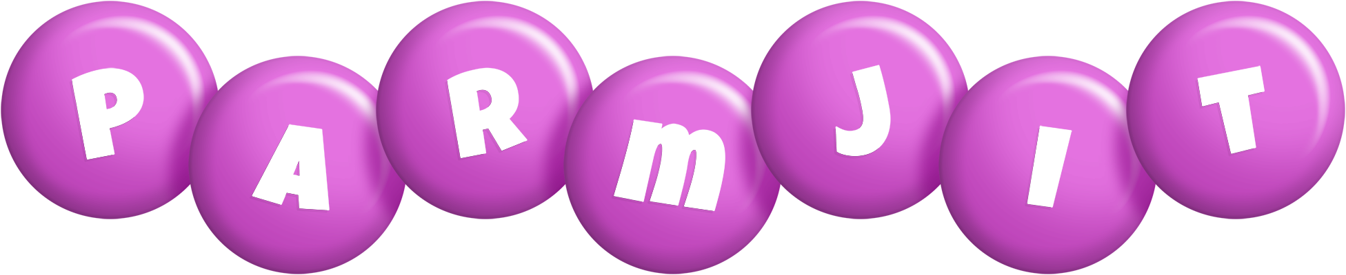 Parmjit candy-purple logo