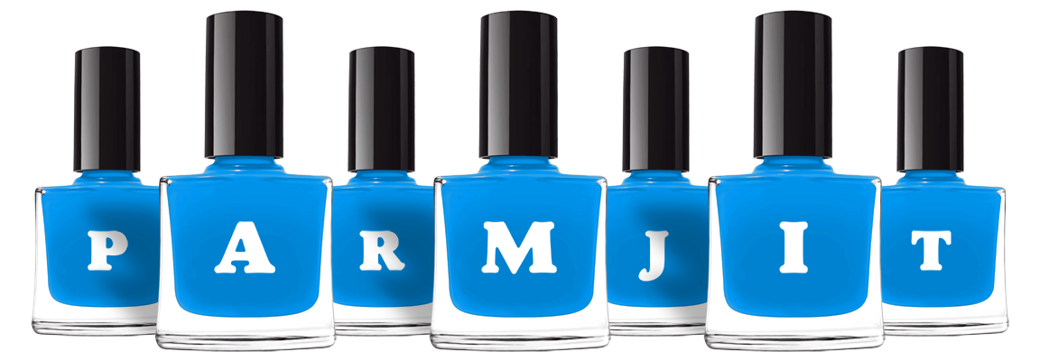 Parmjit glossy logo