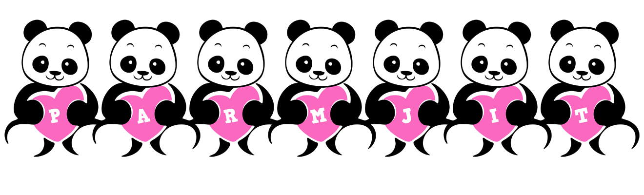 Parmjit love-panda logo