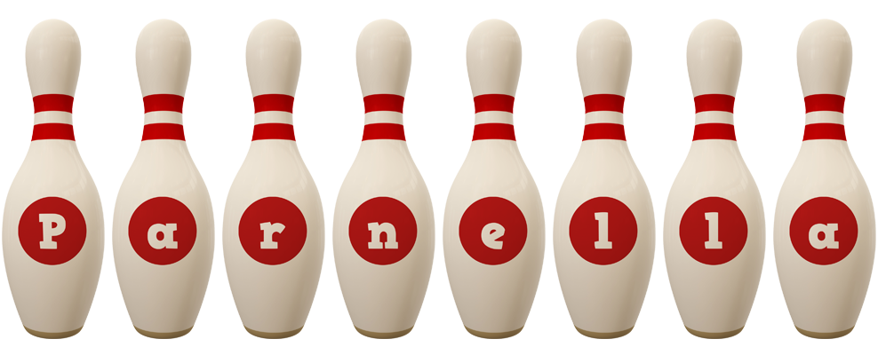 Parnella bowling-pin logo