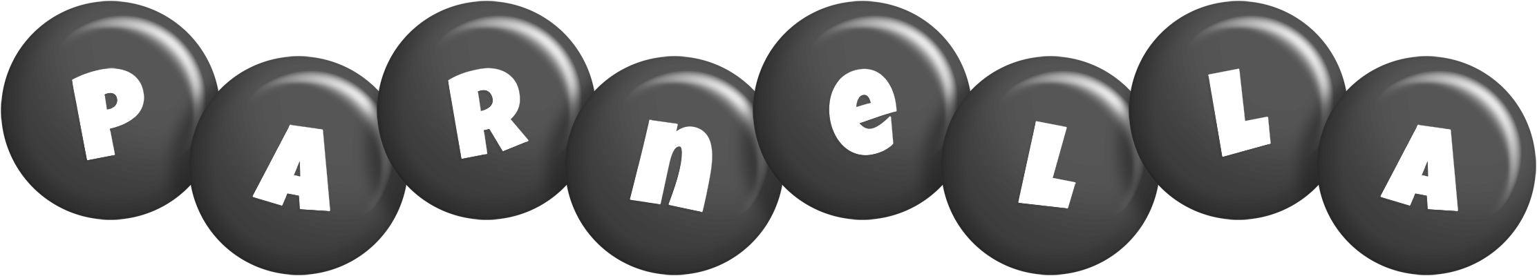 Parnella candy-black logo