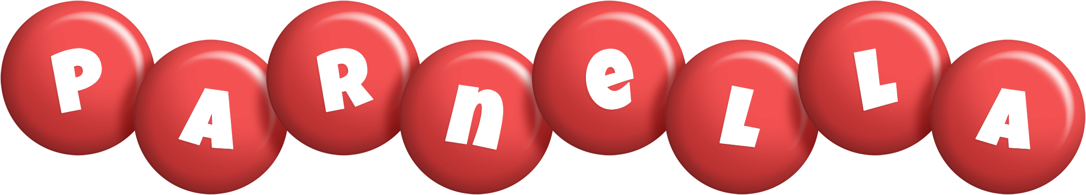 Parnella candy-red logo