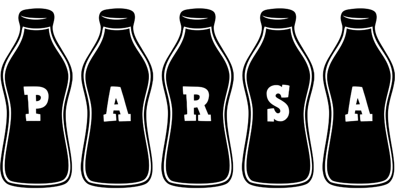 Parsa bottle logo