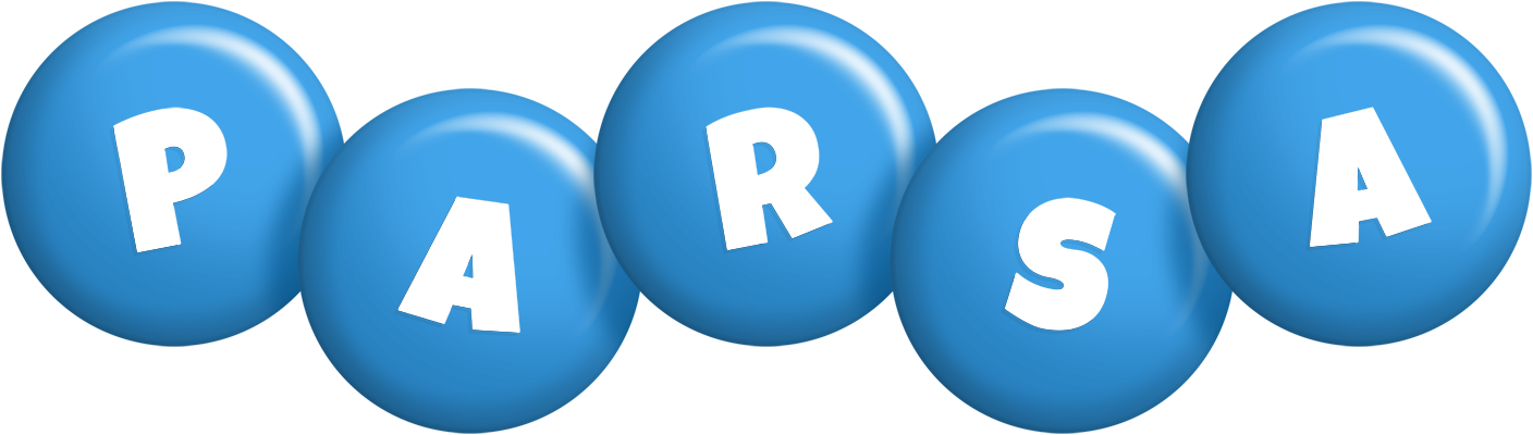 Parsa candy-blue logo