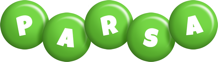 Parsa candy-green logo