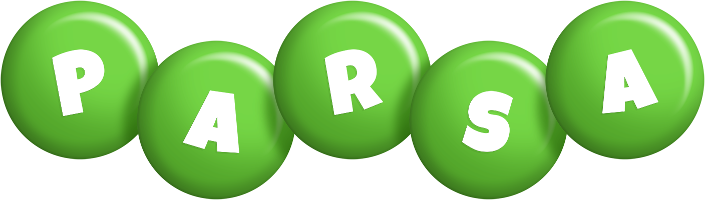 Parsa candy-green logo
