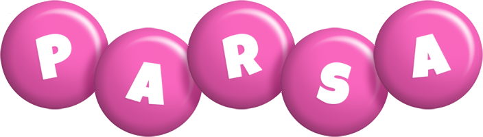 Parsa candy-pink logo