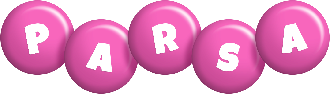 Parsa candy-pink logo
