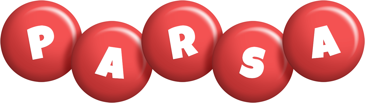 Parsa candy-red logo