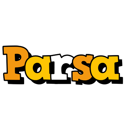 Parsa cartoon logo