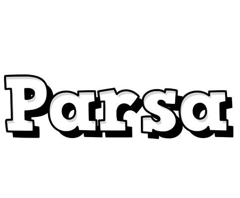 Parsa snowing logo