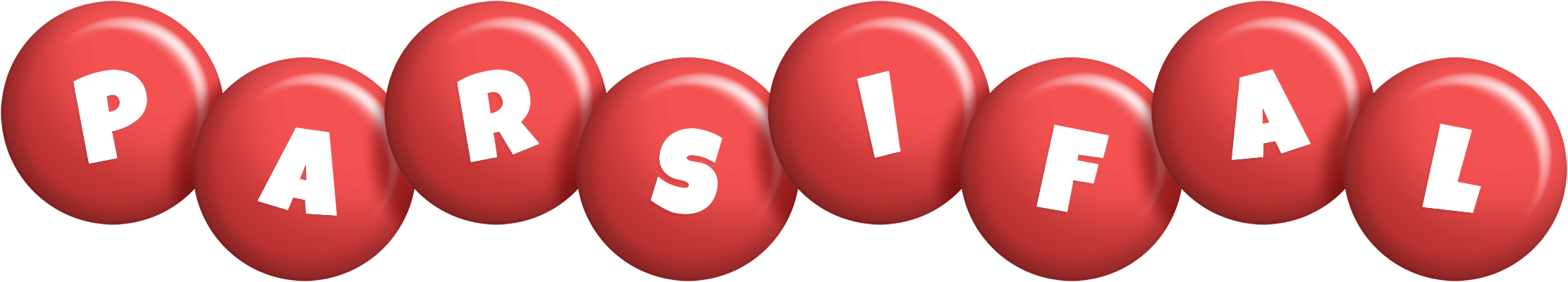 Parsifal candy-red logo