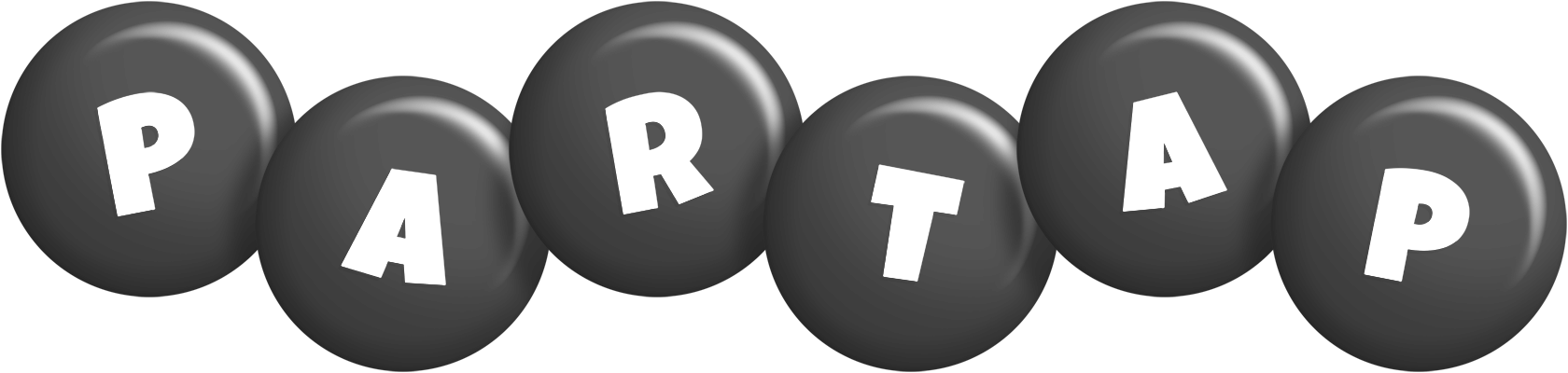 Partap candy-black logo
