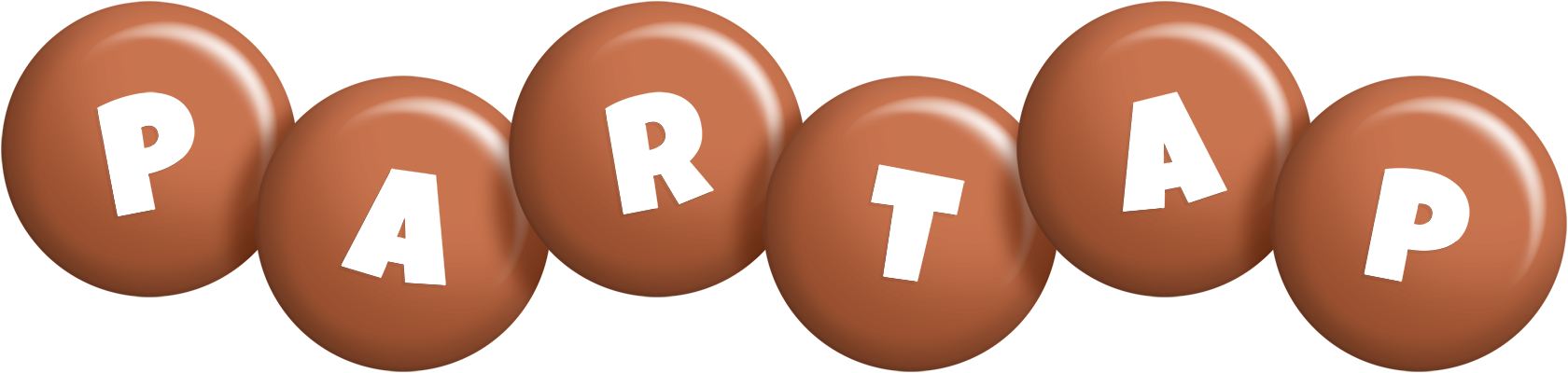 Partap candy-brown logo