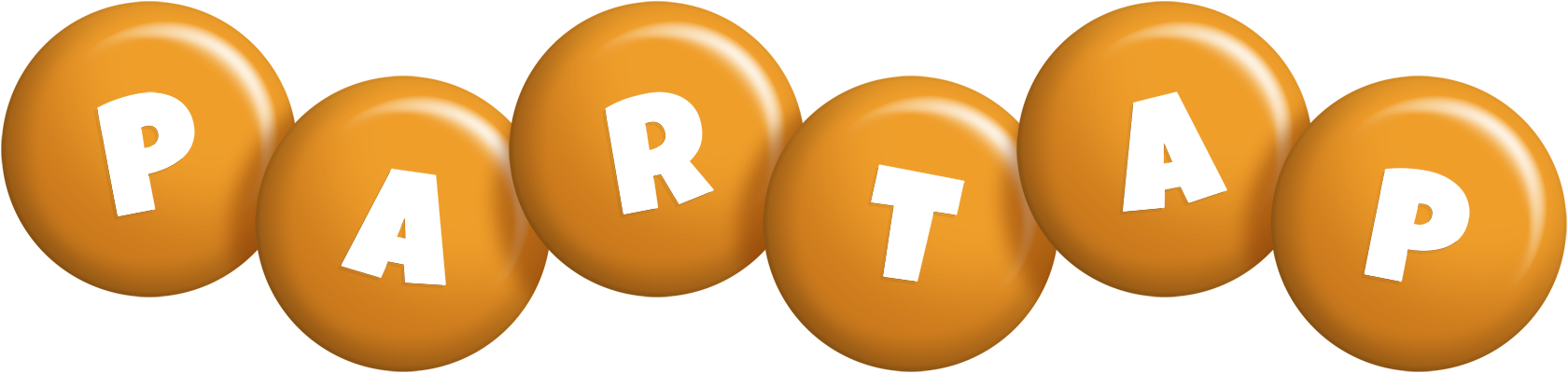 Partap candy-orange logo
