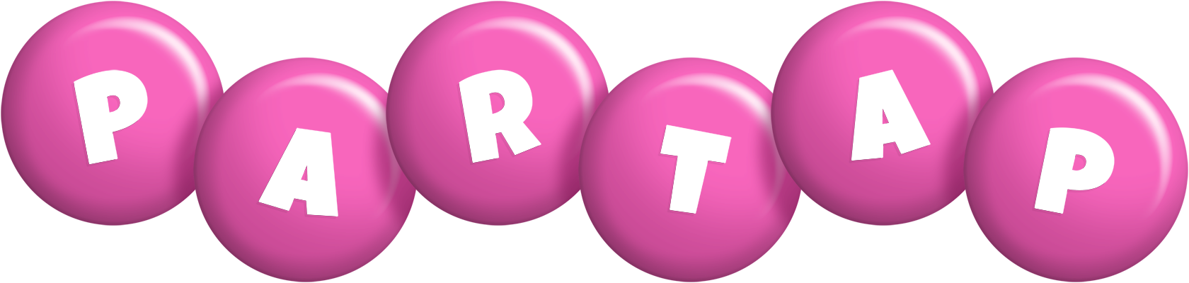 Partap candy-pink logo