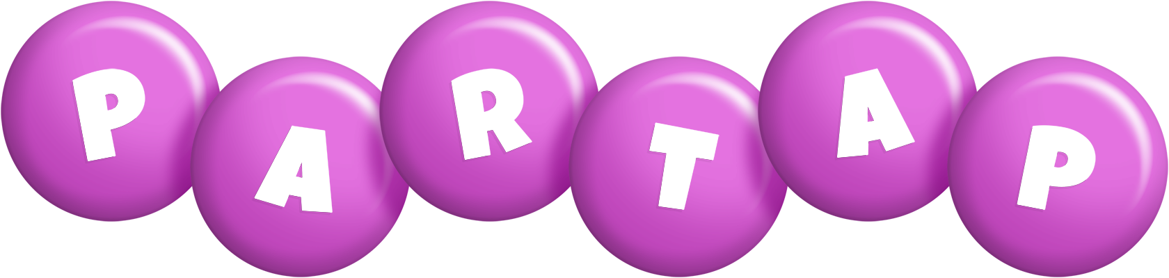 Partap candy-purple logo