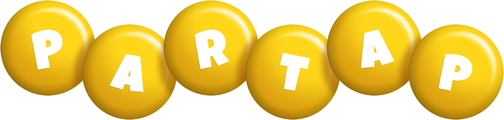 Partap candy-yellow logo