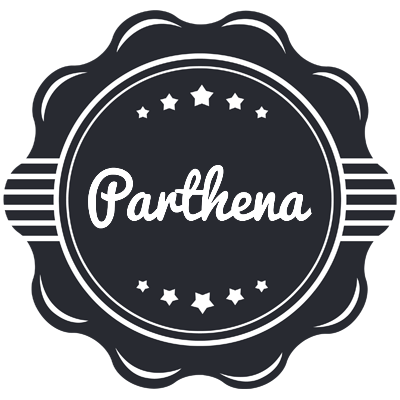 Parthena badge logo
