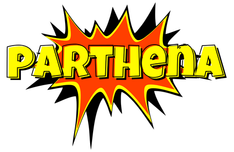 Parthena bazinga logo