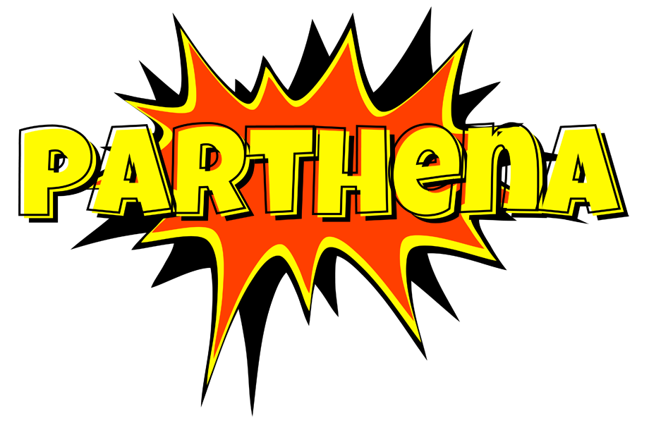 Parthena bazinga logo