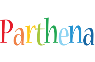 Parthena birthday logo