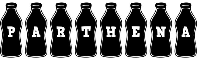 Parthena bottle logo