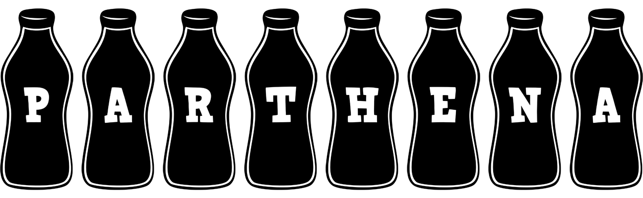 Parthena bottle logo