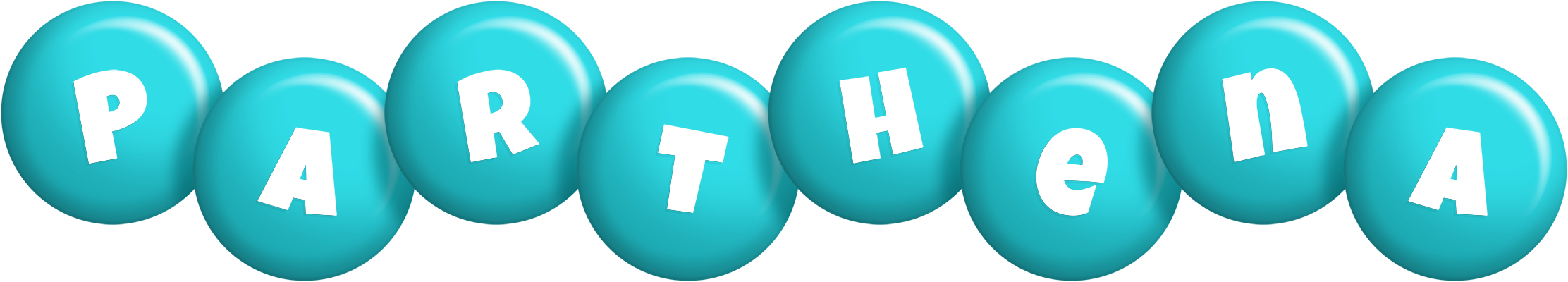Parthena candy-azur logo