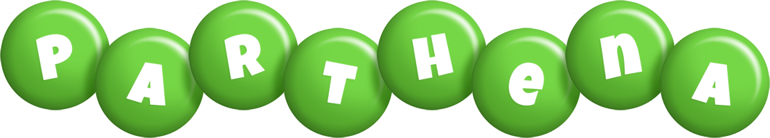Parthena candy-green logo
