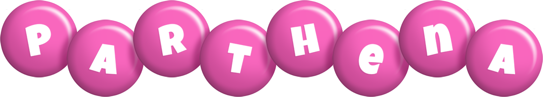 Parthena candy-pink logo
