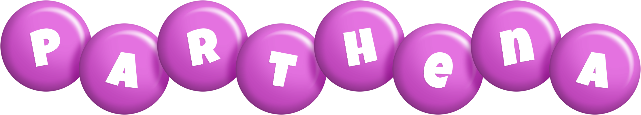 Parthena candy-purple logo