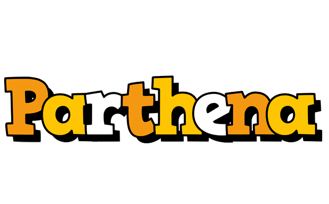 Parthena cartoon logo