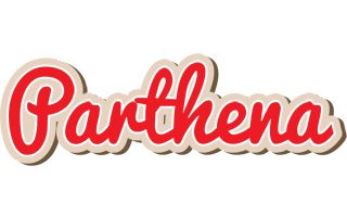 Parthena chocolate logo