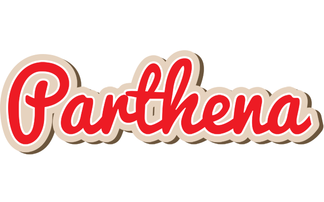 Parthena chocolate logo